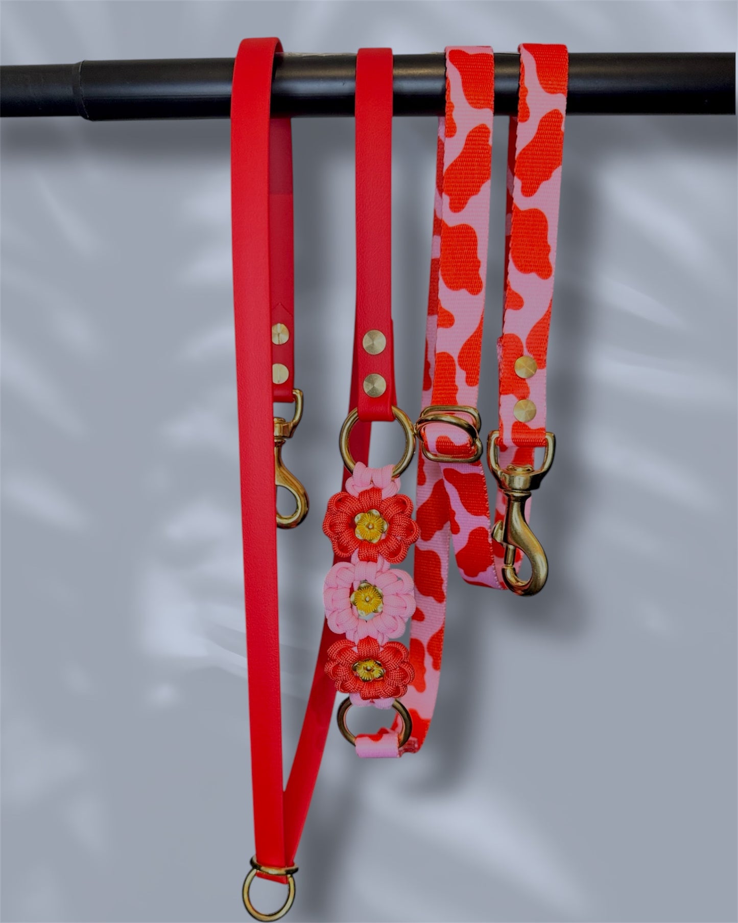 GreenPaws „Cherry Blossom“ x Biothane Fleur