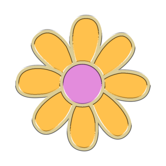 Gelber Gänseblümchen-Charm