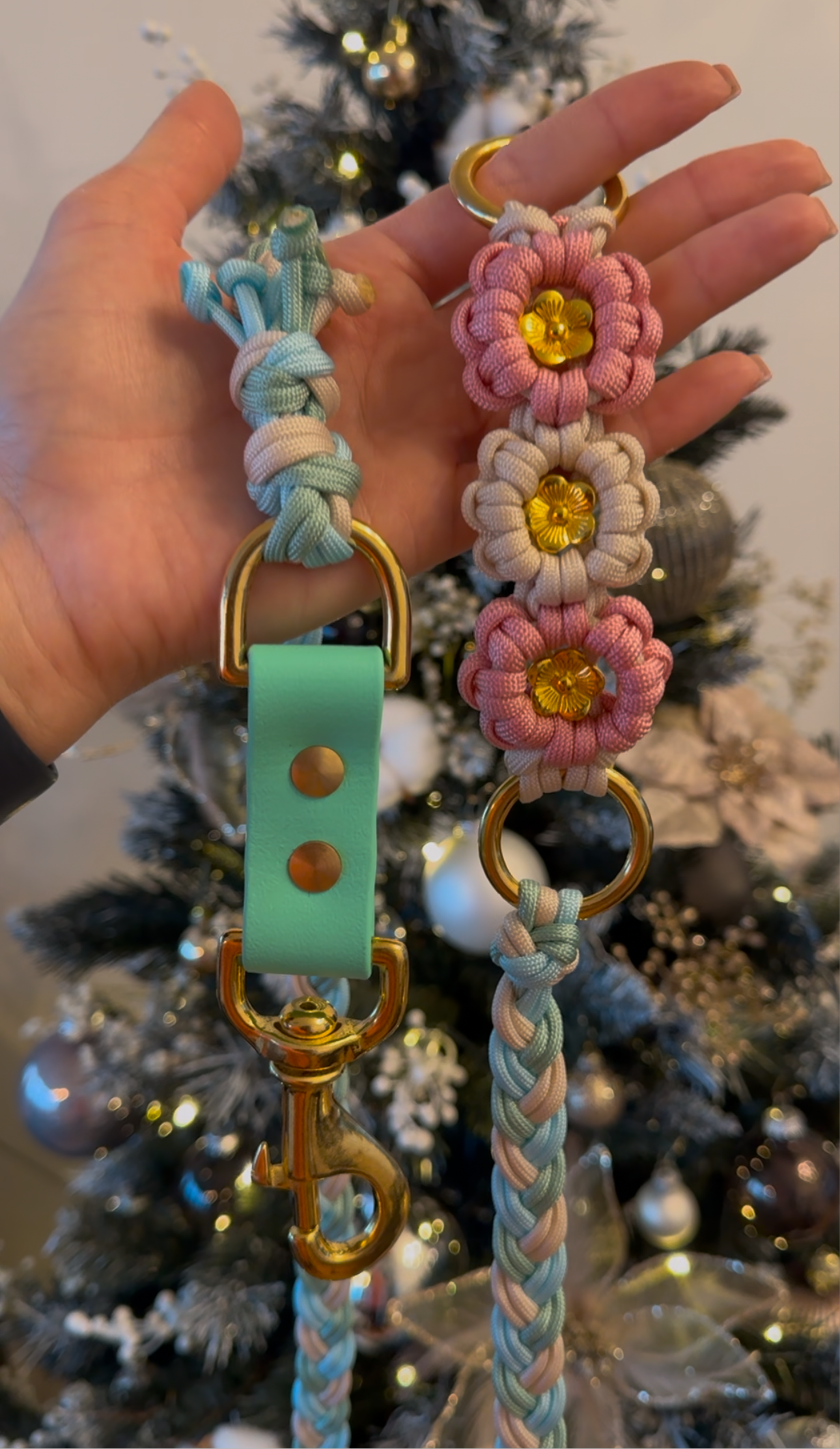 Handsfree Leine „Good Vibes“ mit Akzent