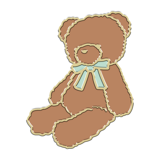 Brauner Teddy-Charm